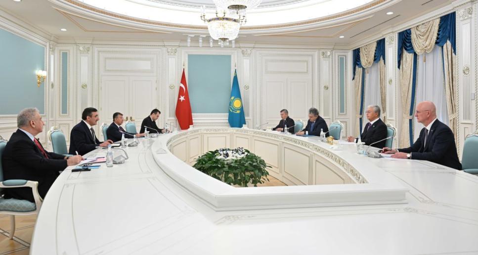 Мемлекет басшысы Түркия Республикасының Вице-президенті Джевдет Йылмазбен кездесті