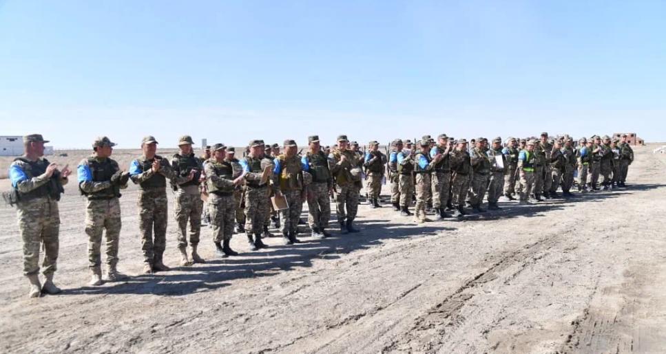 Атырау облысында әскери міндеттілер қатысқан 10 күндік оқу-жаттығу аяқталды