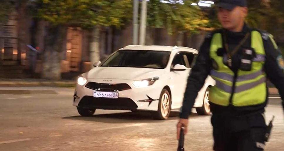 Атырауда жол қозғалысы ережелерінің бұзылуына қатысты бір тәулікте 170-тей дерек тіркелді