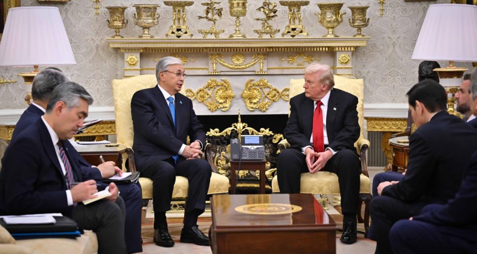 Ақ үйдегі кездесу барысында Қазақстан мен АҚШ президенттері Израиль Премьер-министрі Беньямин Нетаньяхумен телефон арқылы сөйлесті