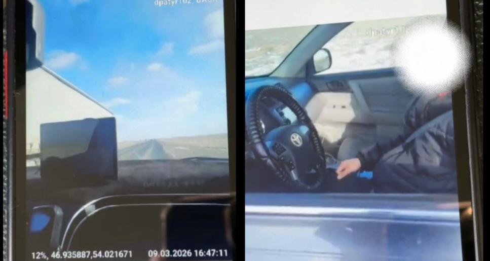 Патрульдік полиция қызметкері мен жылдамдық асырған жүргізушінің диалогы бейнежетонға түсірілді