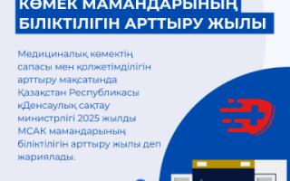 МСАК-ТЫҢ 550-ДЕН АСТАМ МАМАНЫ БІЛІКТІЛІГІН АРТТЫРУ ЖЫЛЫ ШЕҢБЕРІНДЕ ОҚУҒА КІРІСТІ