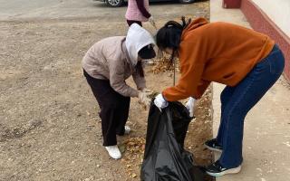 Исатай ауданында жаппай сенбілік өтті