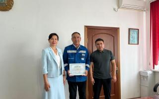 Газшылар құрметке бөленді