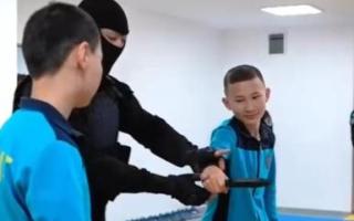 Департаментте жас сақшылармен жаттығу өтті