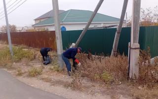 Құлсарыда “Таза Қазақстан” экоакциясы аясында сенбіліктер өтуде