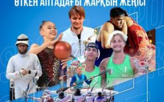 Қазақ спортшыларының өткен аптадағы жарқын жеңістері