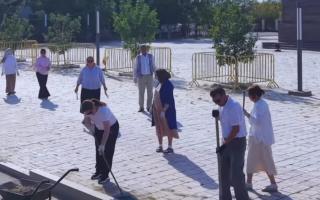 Аққыстауда тазалыққа жұмылған көпшілік
