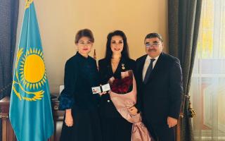 Қазақстан Президентінің Жарлығымен опера әншісі Мария Мудряк мемлекеттік марапат иеленді