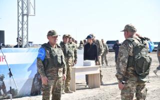 Әскери міндеттілер сынақтан өтті