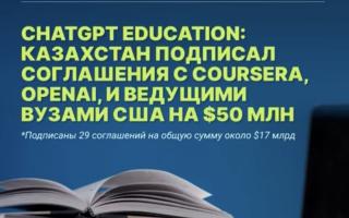 ChatGPT және Coursera Қазақстандағы цифрлық білім беруді дамытады